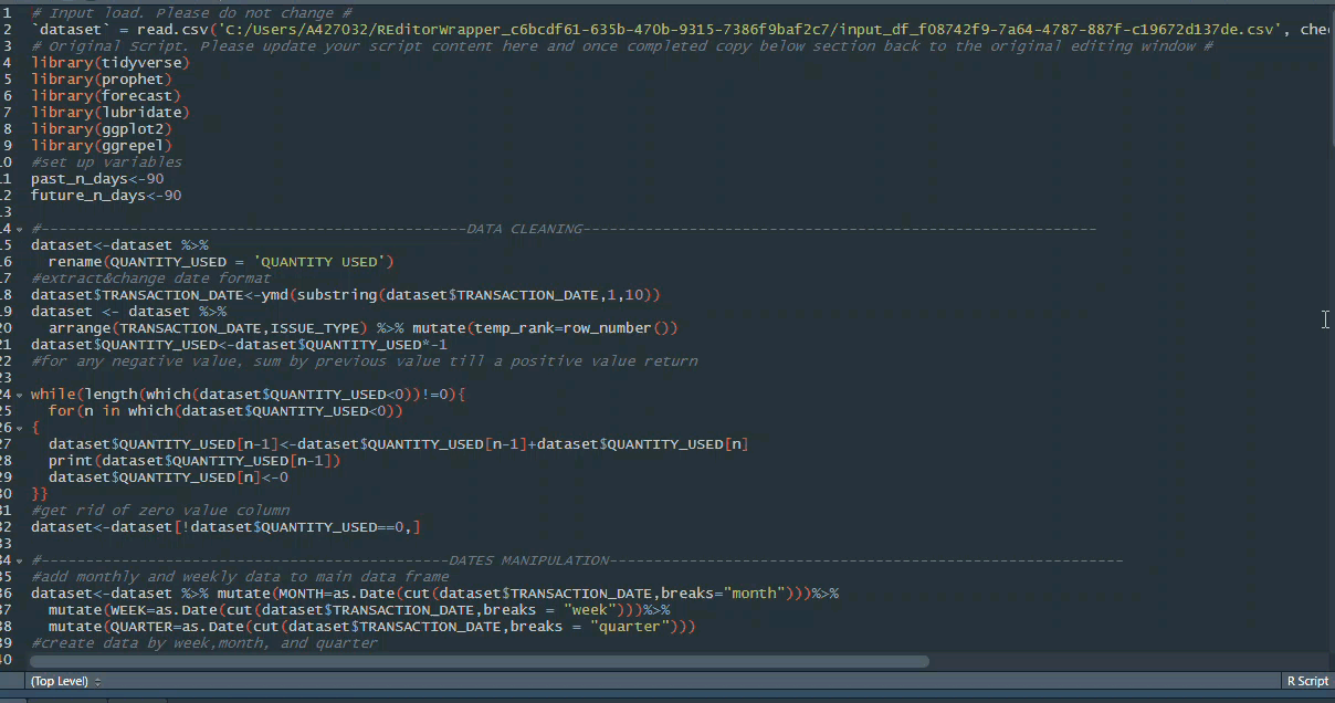 R Time Series Forecasting