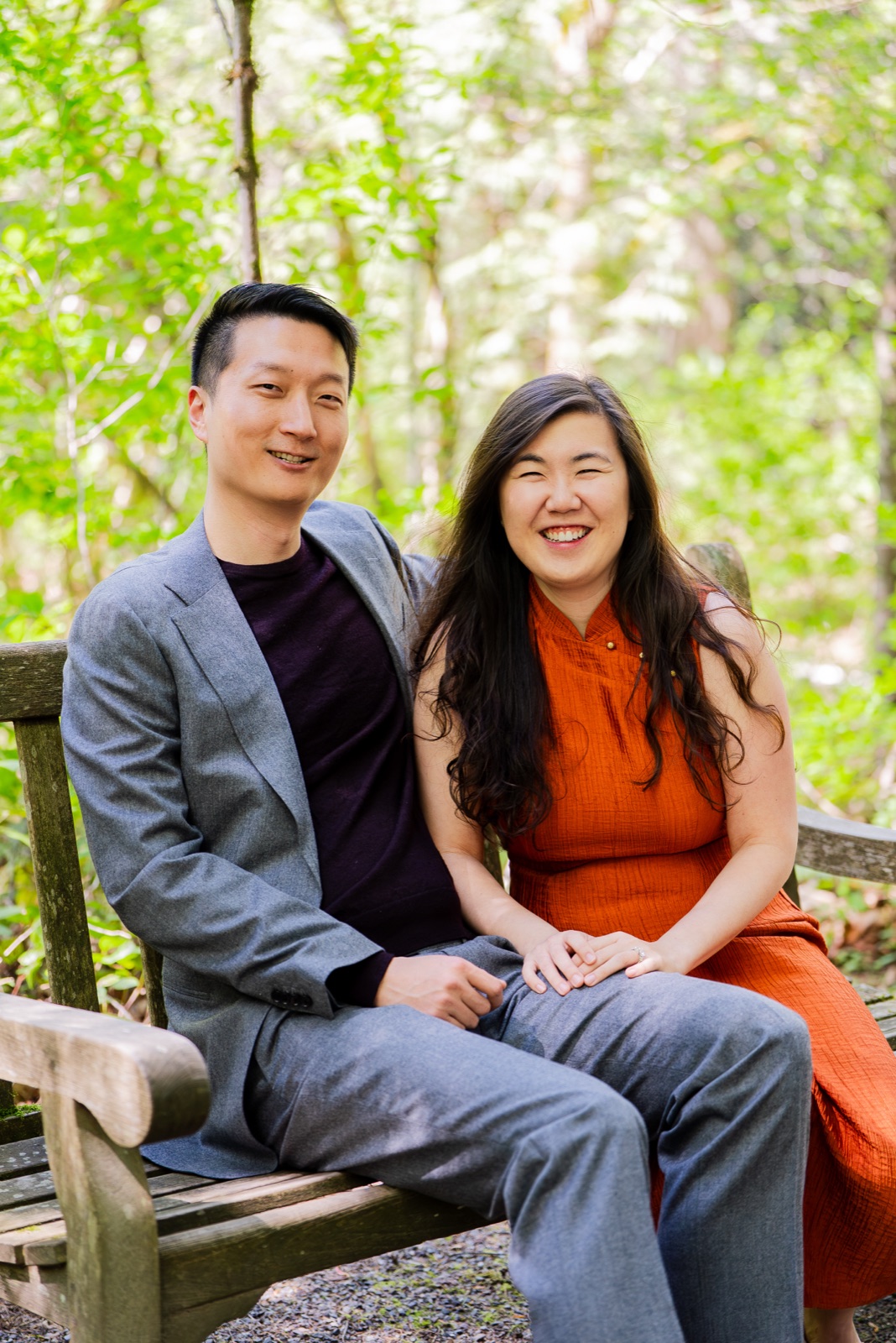 A bench for two